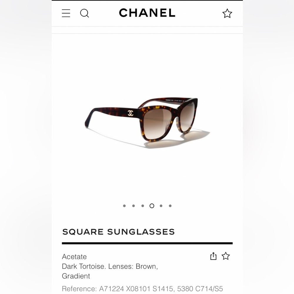 *SOLD* Chanel Sunglasses